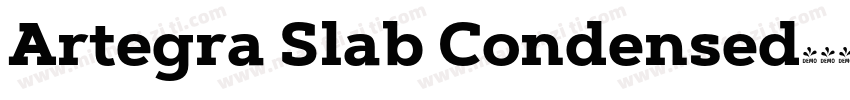 Artegra Slab Condensed字体转换